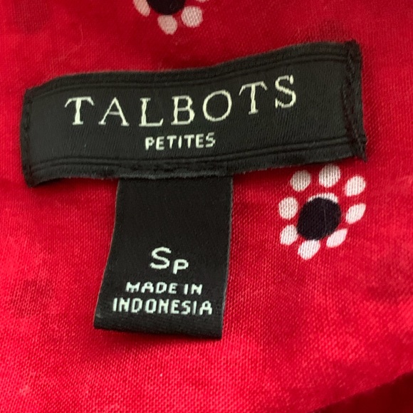 Talbots Blouse SZ - SP and Size Medium avail - Picture 4 of 7